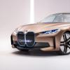 新概念车BMW Concept i4戴上巨大的肾形格栅